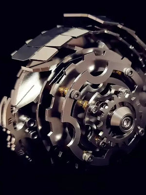 Puzzle 3D mécanique en métal – Sculpture araignée à assembler - GoCrazyPuzzle