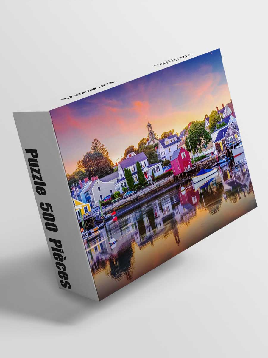 Puzzles 500 Pièces Adultes Portsmouth Urbain - GoCrazyPuzzle
