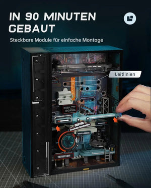 Puzzle Mécanique 3D ROKR The Last City - Circuit à Billes - GoCrazyPuzzle