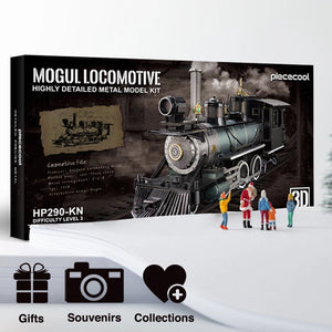 3D Metal Puzzle - Locomotive Mogul - GoCrazyPuzzle