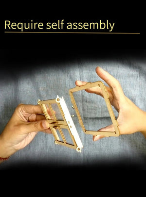 Puzzle 3D Lumière Forêt et Cerf en Bois - GoCrazyPuzzle