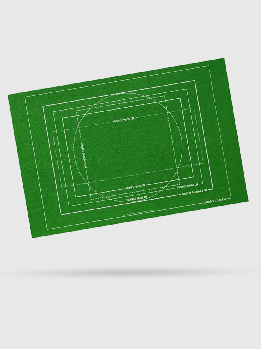 Tapis Puzzle 1500 Pièces Vert - GoCrazyPuzzle