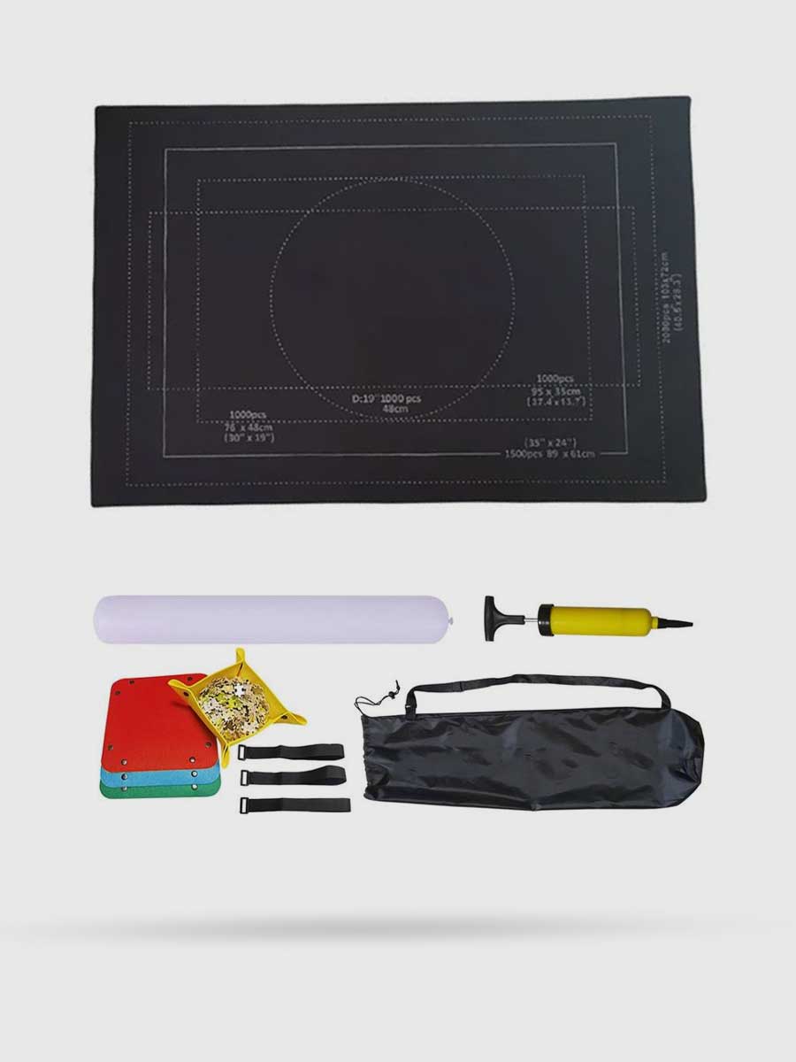 Tapis Puzzle 3000 pièces - GoCrazyPuzzle