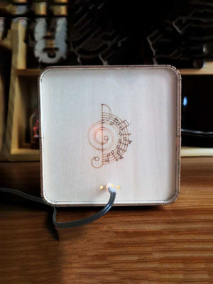 Veilleuse Puzzle 3D Château en Bois - GoCrazyPuzzle