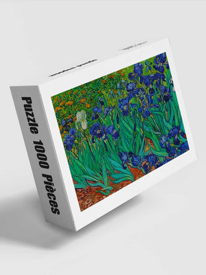 Vincent van Gogh Puzzle 1000 Pieces - Iris - GoCrazyPuzzle