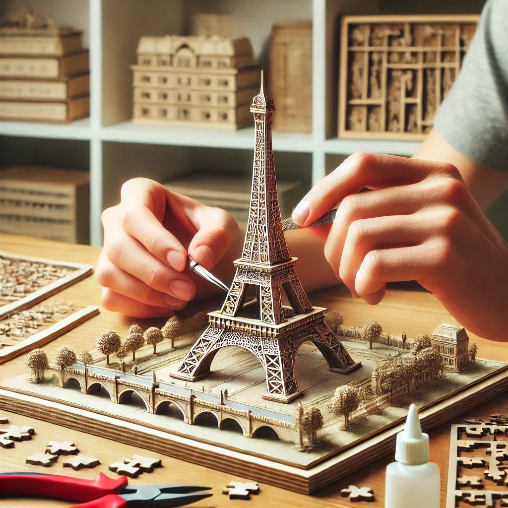 Comment faire tenir un puzzle 3D ? - GoCrazyPuzzle