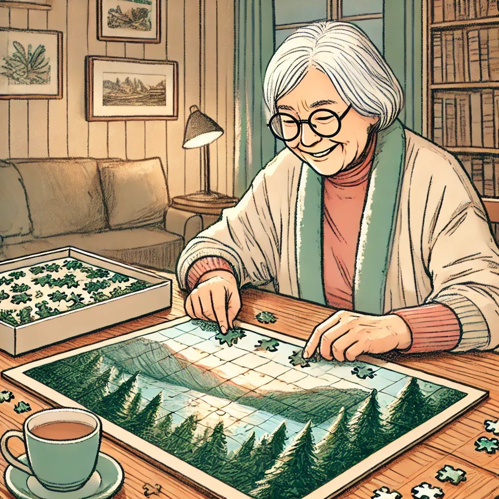 Les Bienfaits des Puzzles pour les Seniors : Plus qu'un Simple Passe-temps - GoCrazyPuzzle