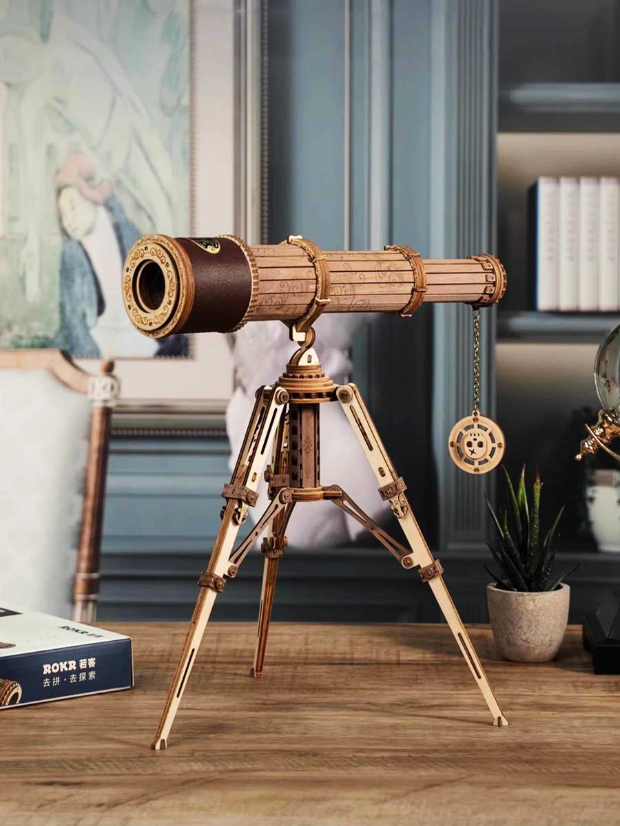 Maquette Bois AstroScope | Puzzle 3D