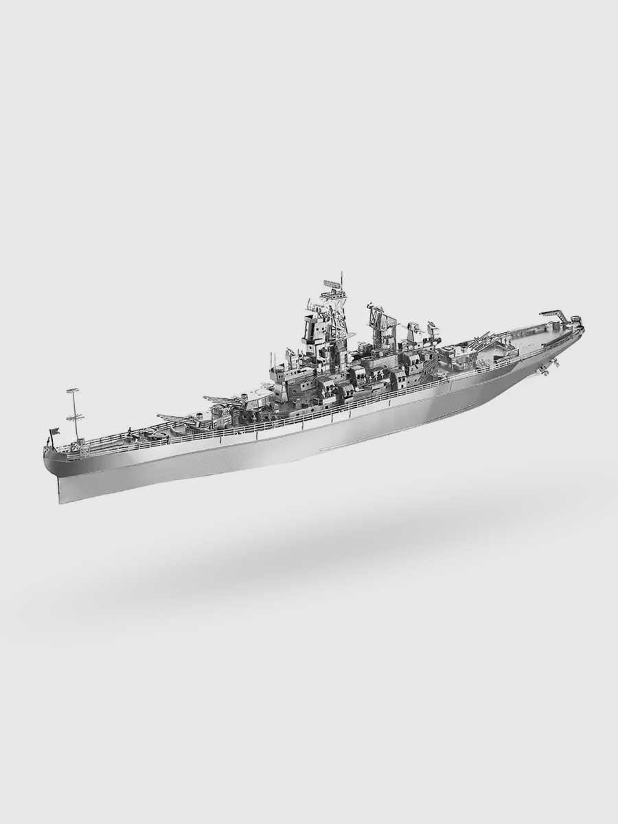 Maquette Metal 3D Cuirassé USS Missouri BB-63