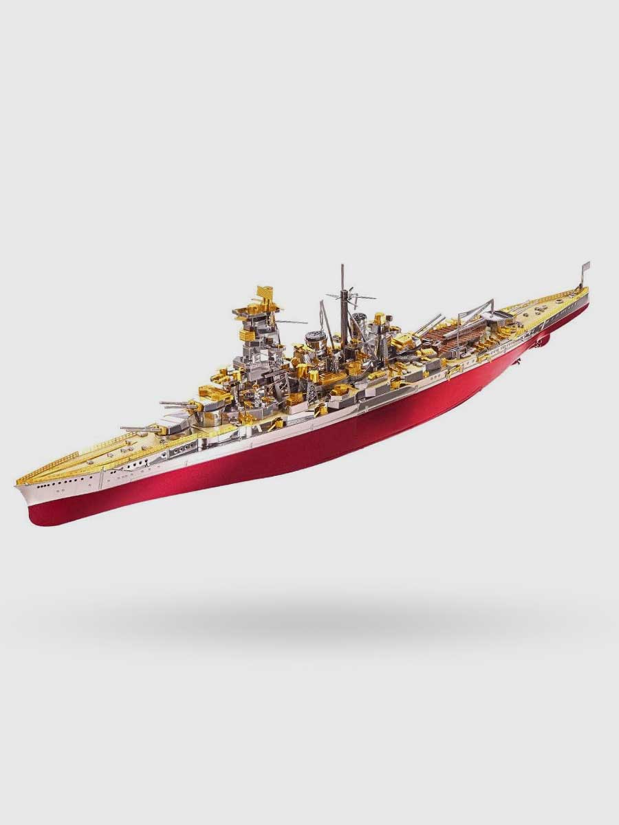 Maquette Métal Cuirassé Kongou | Piececool