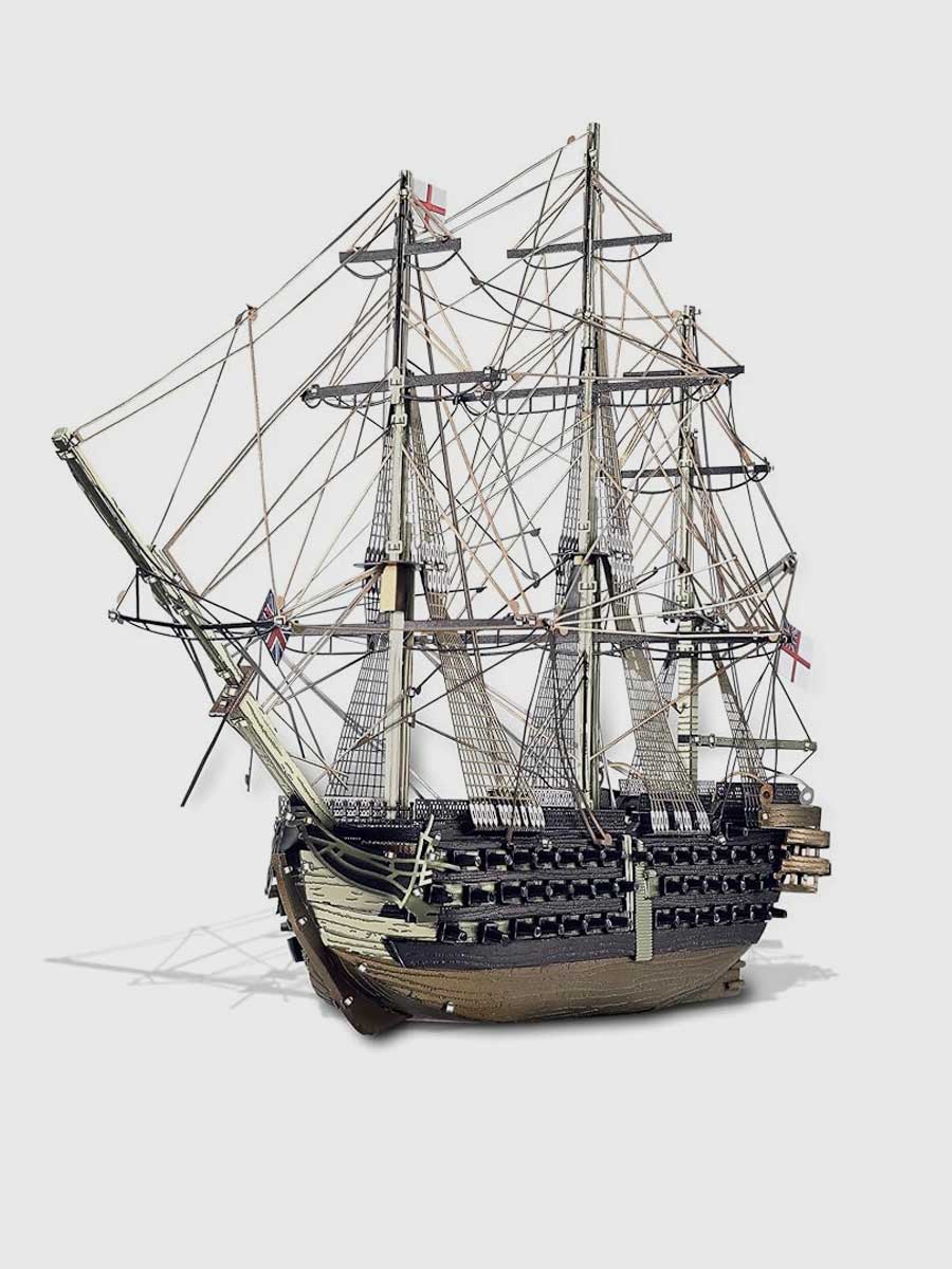 Maquette Metal HMS Victory - Puzzle 3D Piececool