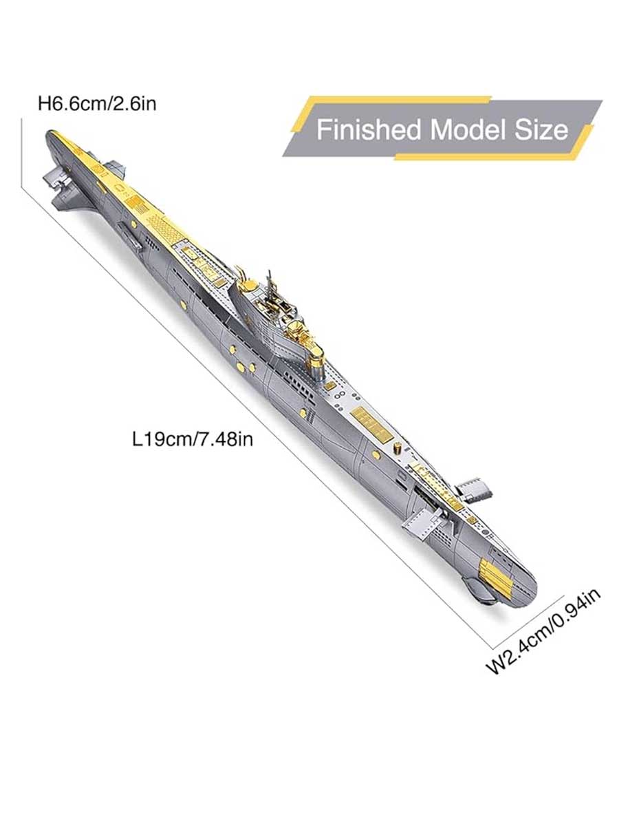 Maquette Métal Sous-Marin| Piececool