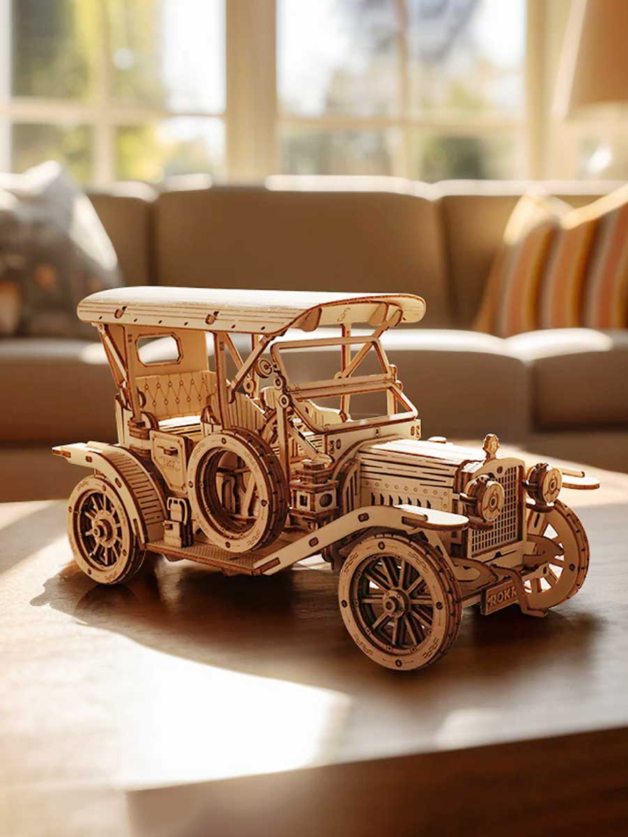 Maquette Voiture Ancienne 3D ROKR