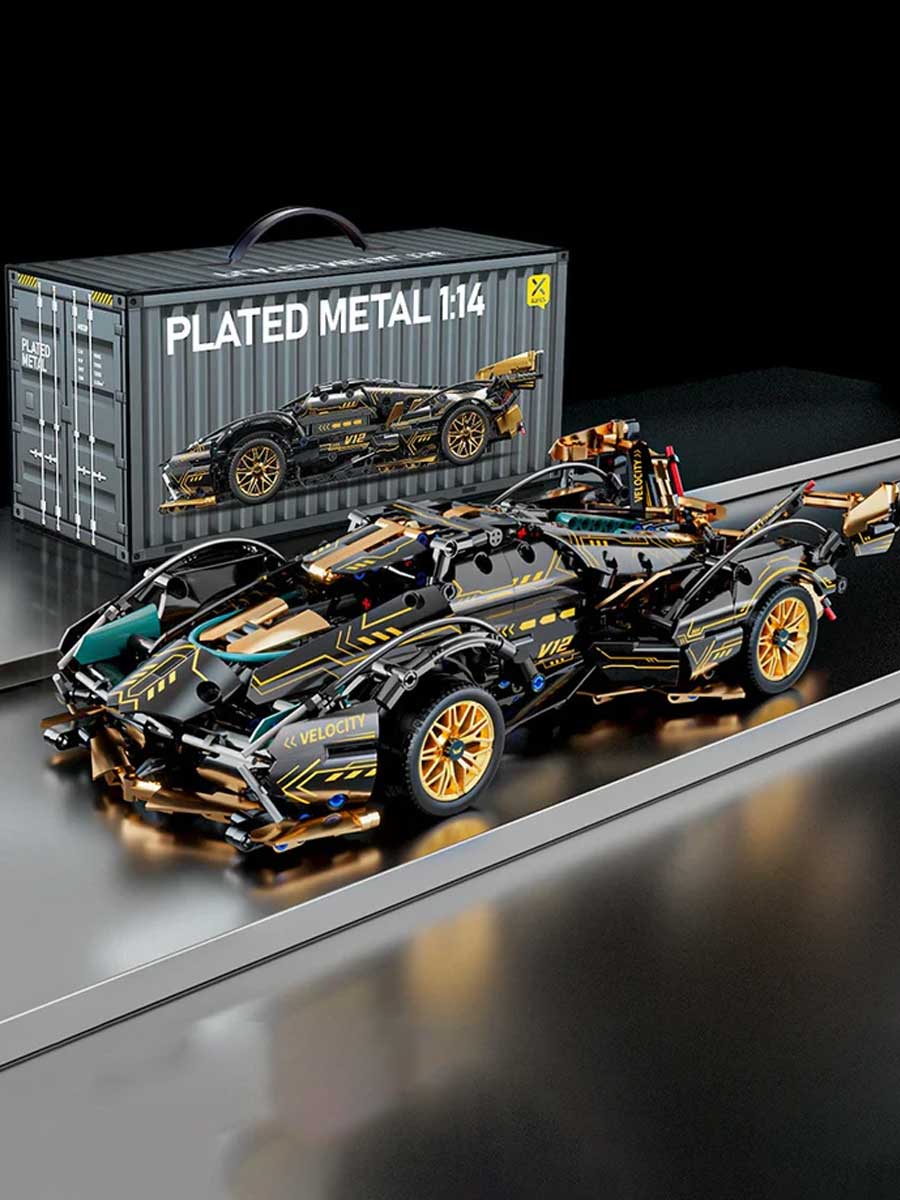 Maquette Voiture à Construire pour Adulte modèle 2025 – Supercar Technic 1:14 - GoCrazyPuzzle