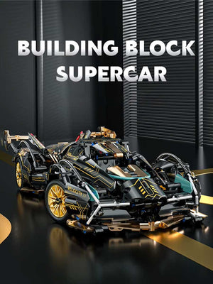 Maquette Voiture à Construire pour Adulte modèle 2025 – Supercar Technic 1:14 - GoCrazyPuzzle