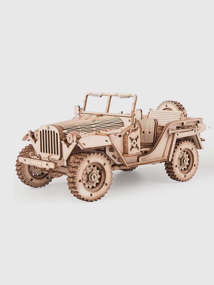 Maquette Voiture à Construire pour Adulte - Jeep Militaire