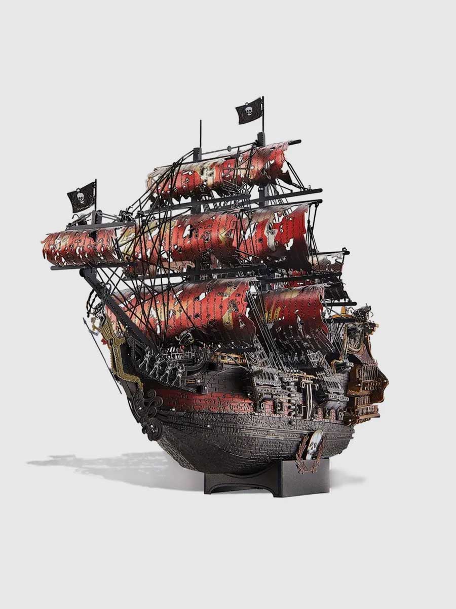 Maquette en Metal Bateau Pirate 3D