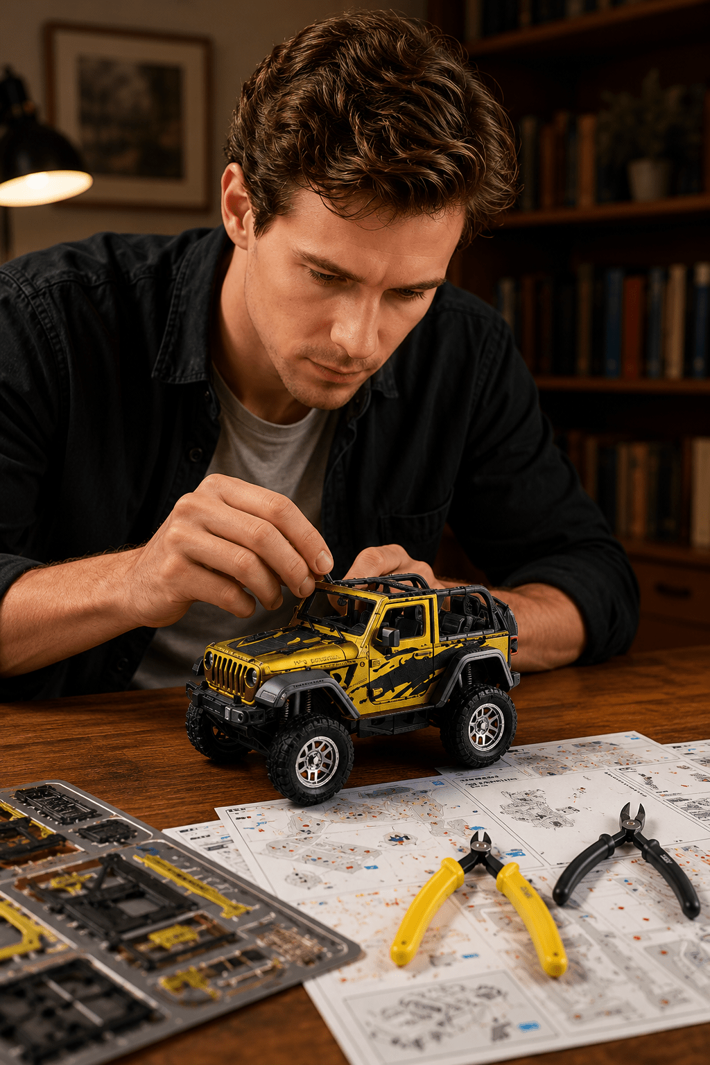 Maquette Métal 3D 4x4 Tout - Terrain Piececool – 225 Pièces - GoCrazyPuzzle