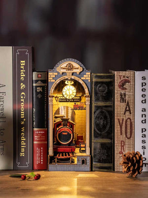 Miniature pour Maquette Japonaise – Train Urbain à Assembler avec LED (Kit DIY） - GoCrazyPuzzle