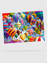 Puzzle 1500 Pièces Montgolfières Multicolores