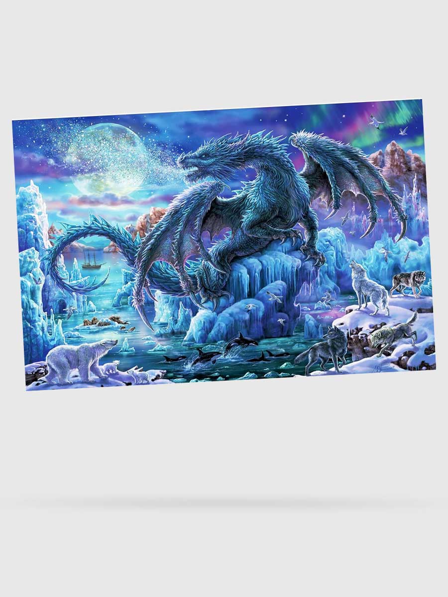 Puzzle 2000 Pièces Dragon Mystérieux