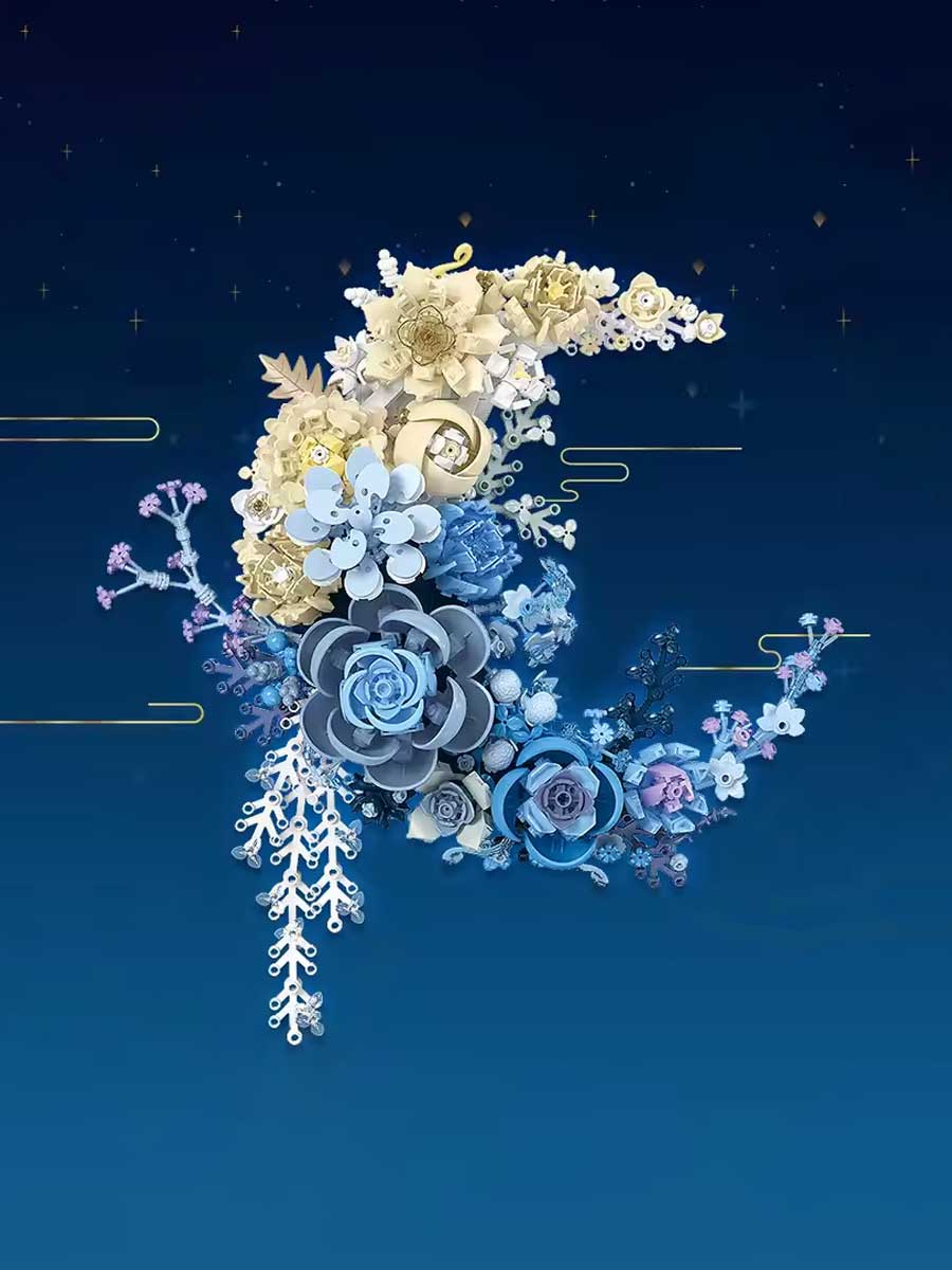 Puzzle 3D Bouquet de Fleurs - Décoration intérieure - GoCrazyPuzzle