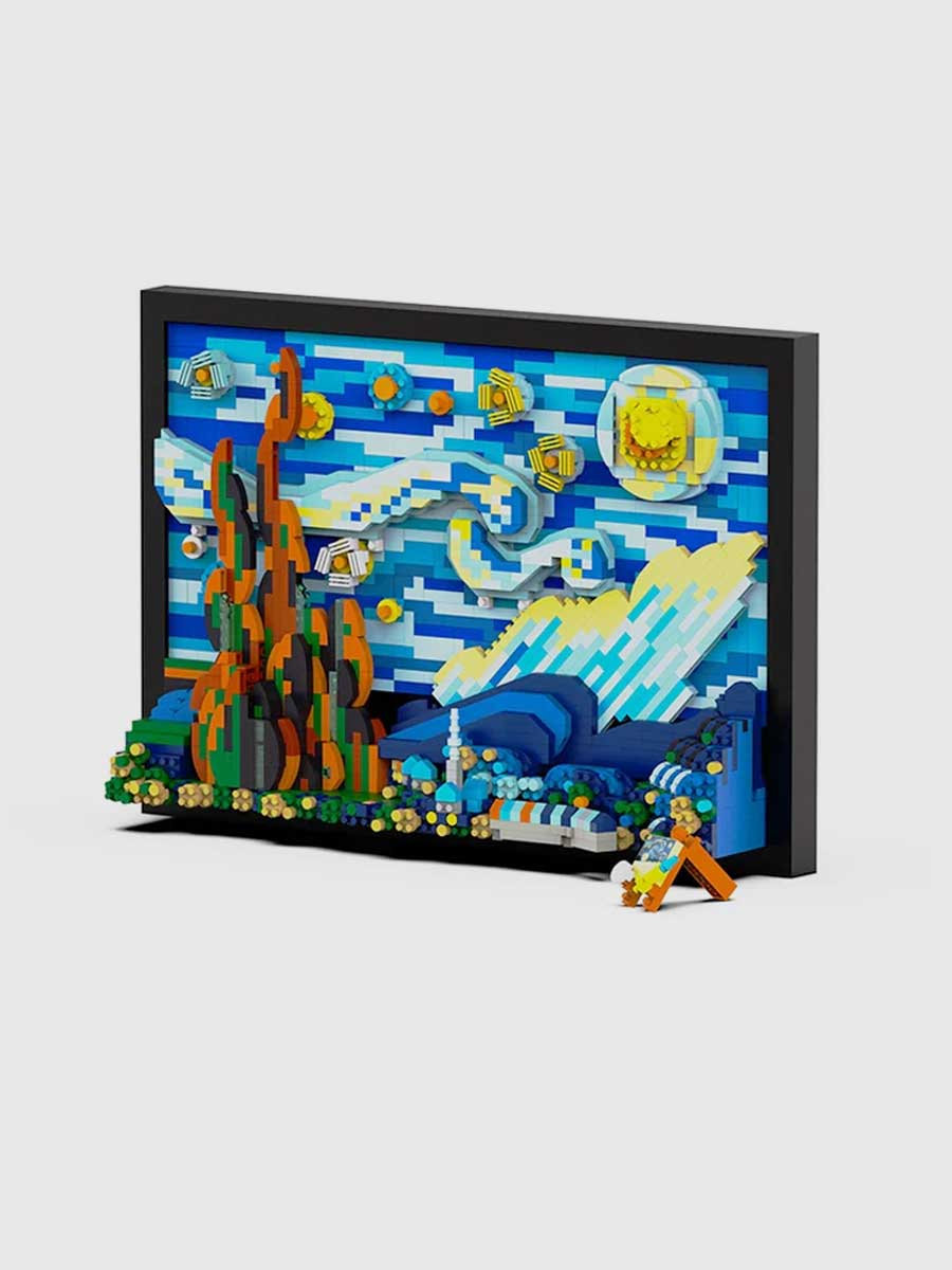 Puzzle 3D Vincent Van Gogh - GoCrazyPuzzle