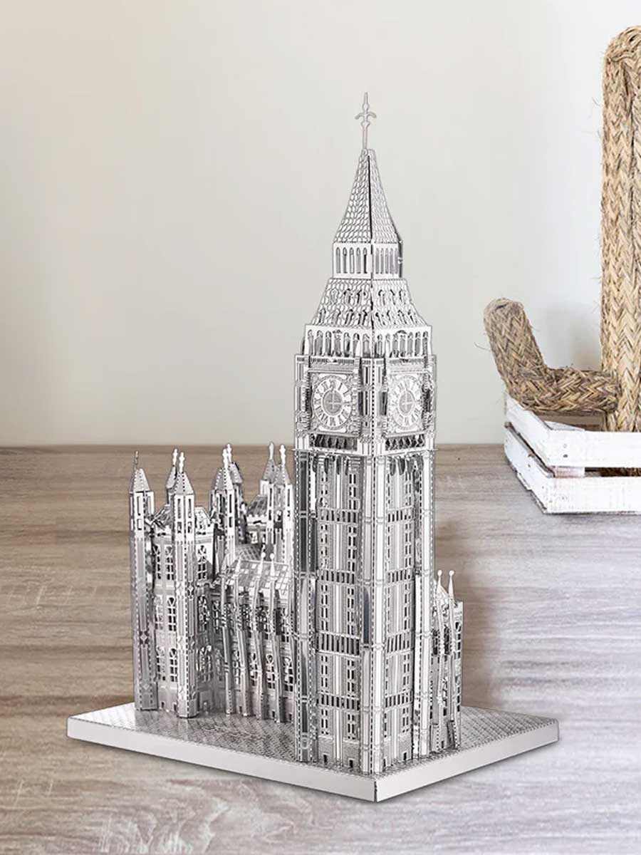 Puzzle 3D en Métal - Modèle Big Ben