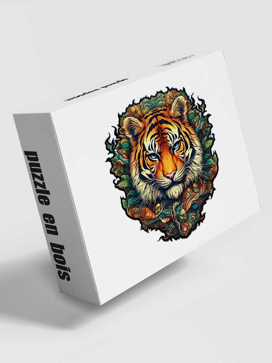 Puzzle Bois Tigre des Jungles