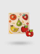 Puzzle Bois enfant 2ans Fruits