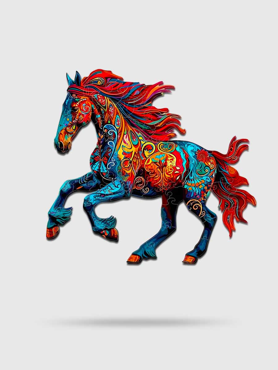 Puzzle Cheval Galopant