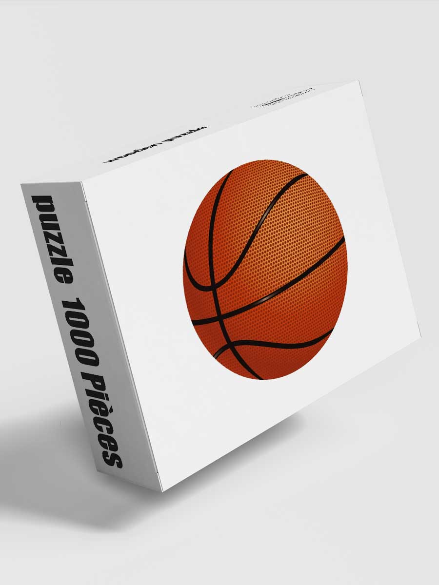 Puzzle Rond 1000 Pièces Passion Basketball