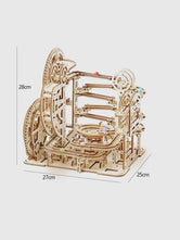 Puzzle en 3d en Bois | Circuit à Billes