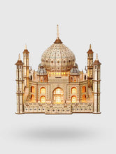 Puzzle en Bois 3D Taj Mahal avec Lumière