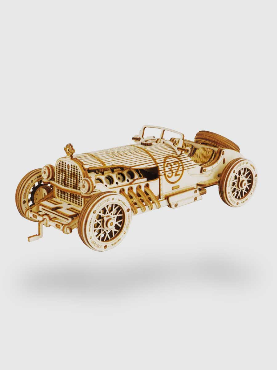 Voiture Maquette Grand Prix 3D Rokr