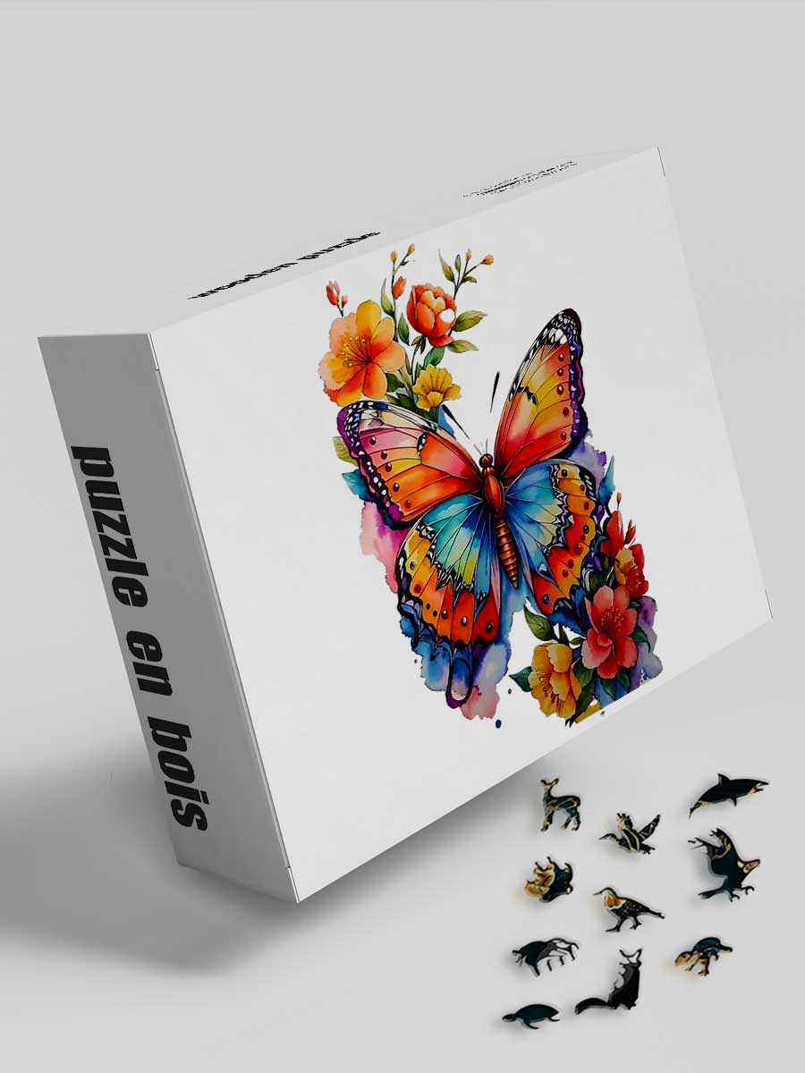 Puzzle Bois Papillon